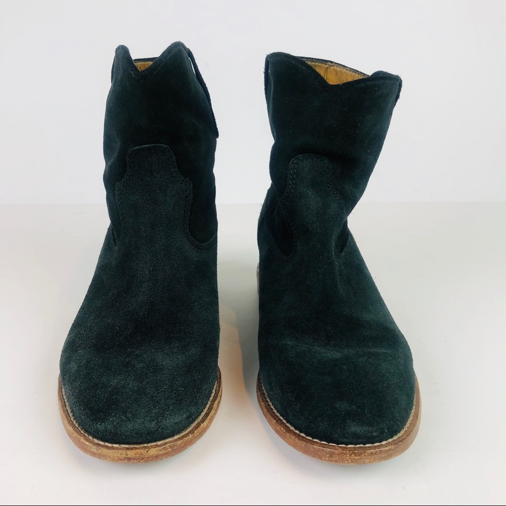 Isabel Marant Etoile Crisi Black Suede Boots - Picture 5 of 8